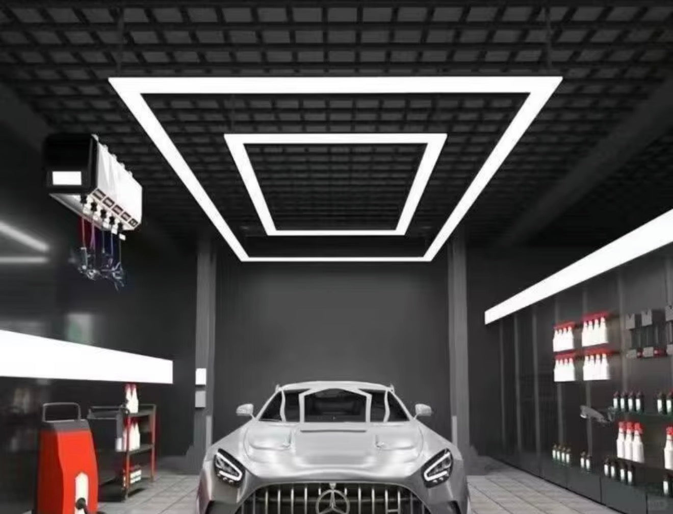 Formbar LED-ljuslinje 4000K, Flimmerfri